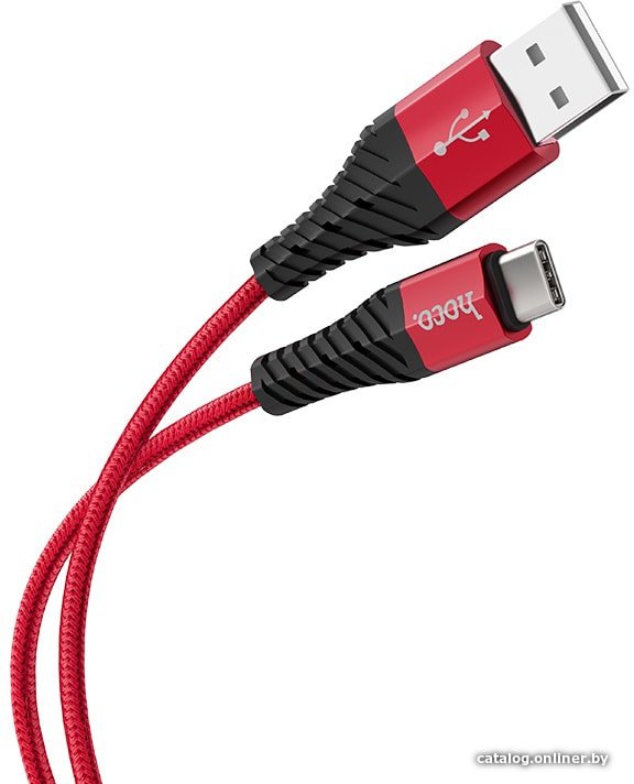 Кабель Hoco X38 USB Type-C 1 м (красный)