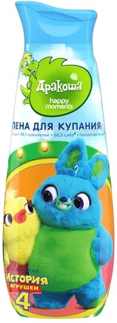 

Пена для ванны детская Happy Moments Дракоша 380 мл