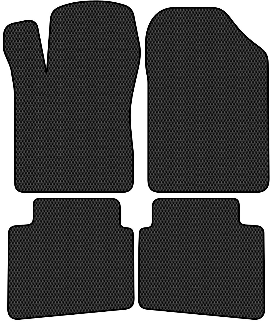 

Комплект ковриков для авто Alicosta Kia Magentis II (седан / MG) 2006 - 2010 (черный, ромб)