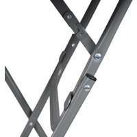 Стол Calviano складной, пластиковый, круглый 80 см (белый)