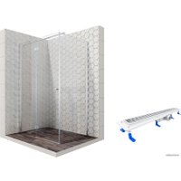 Душевой уголок Ambassador Set 12011108L-ST2