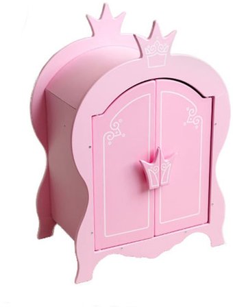 Шкаф для кукол Leader Toys Shining Crown 71020 (розовое облако)
