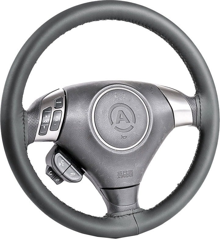 

Оплетка на руль Autoprofi SAM-300 BK (M) (черный)
