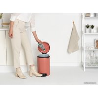 Мусорное ведро Brabantia Pedal Bin NewIcon 12 л (терракотовый)