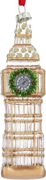 

Елочная игрушка Gisela Graham London Christmas Биг Бен 01268