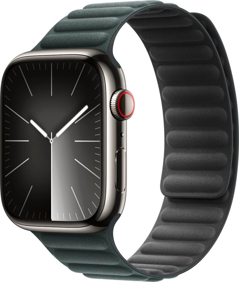 

Ремешок Apple Magnetic Link MTJC3 (45 мм, вечнозеленый, размер S/M)