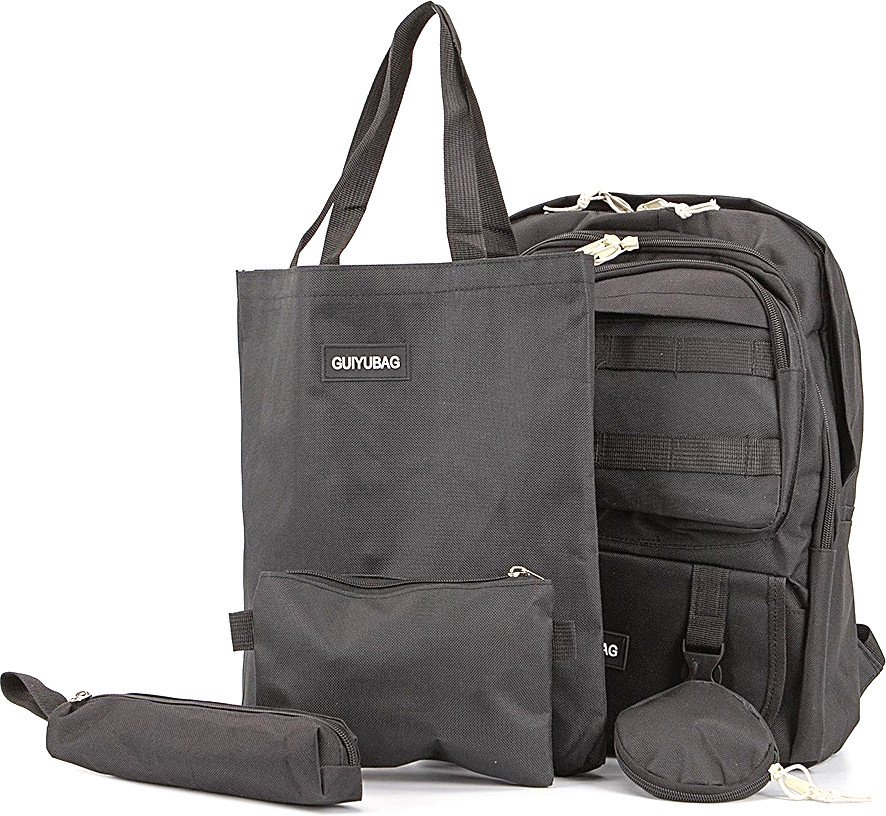 Городской рюкзак Ecotope 384-203-BLK (черный)