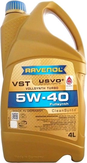 

Моторное масло Ravenol VST 5W-40 4л