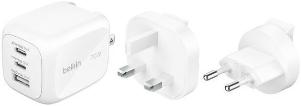 Сетевое зарядное Belkin WCH018hqWH (белый)
