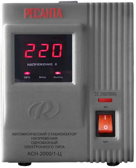 

Стабилизатор напряжения Ресанта АСН-2000/1-Ц