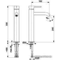 Смеситель Armatura Moza 5032-612-81