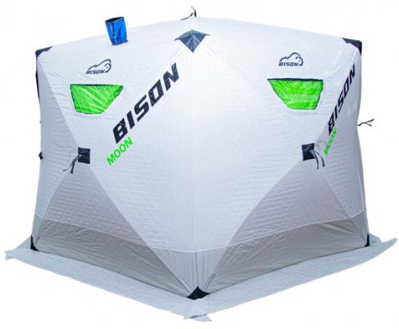 

Палатка для зимней рыбалки Bison Moon Extra (белый/зеленый)