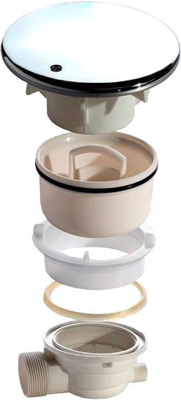 

Сифон Cezares CZR-01-90 + Tray-Cover-CR (хром)