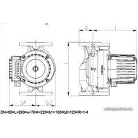 Циркуляционный насос IMP Pumps GHNbasic II 50-40F