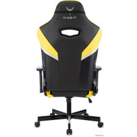 Игровое (геймерское) кресло Knight Thunder 5X (черный/желтый)