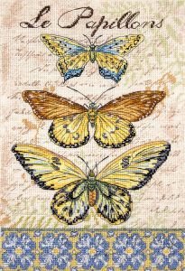

Набор для вышивания Letistitch Винтажные крылышки