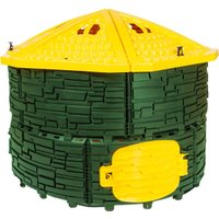 Компостер ВПМ Усиленный 6199377 (780 л, темно-зеленый/желтый)