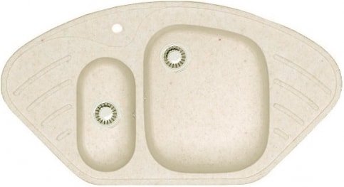

Кухонная мойка Berge BR-9550 (бежевый матовый)