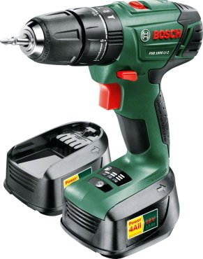 Ударная дрель-шуруповерт Bosch PSB 1800 LI-2 06039A3321 (с 2-мя АКБ)