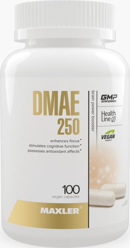 БАД Maxler DMAE 250 (100 веган капсул)