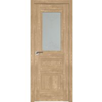 Межкомнатная дверь ProfilDoors 2.39XN L 50x200 (каштан натуральный, стекло франческа кристалл)