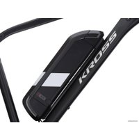 Электровелосипед Kross Evado Hybrid 1.0 M 2023 KREH1Z28X19M006310 (черный/серый)