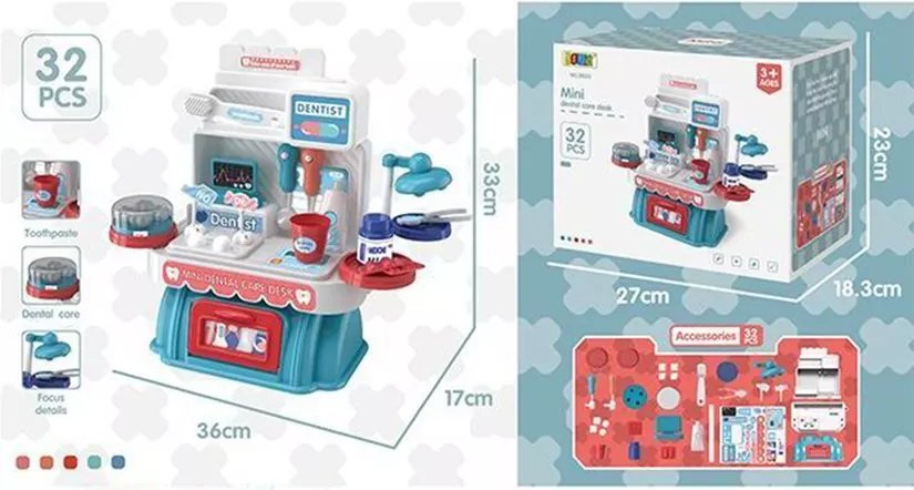 

Игровой набор доктора стоматолога Наша Игрушка Дантист 8053