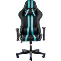 Игровое (геймерское) кресло Mio Tesoro Control 8051 (черный/синий)