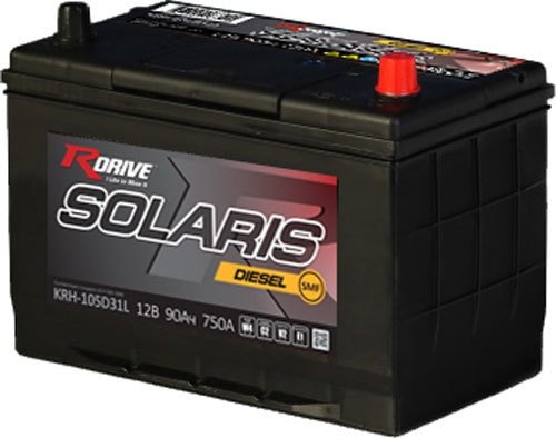 

Автомобильный аккумулятор RDrive Solaris Diesel SMF KRH-105D31L (90 А·ч)