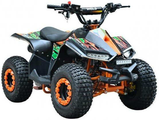 

Квадроцикл Wels Tukah 110cc (оранжевый/зеленый)