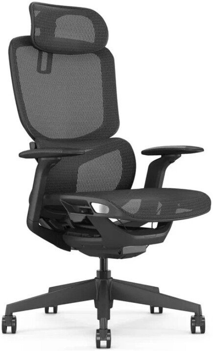 Офисное кресло SitZone E-JX-001A (сетка, пластик, черный)