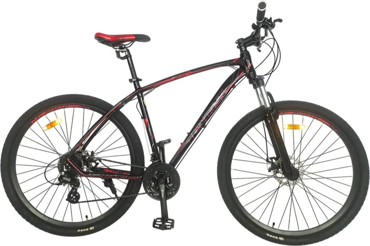 Велосипед Benetti Virtu 29 р.21 (глянцевый черный/красный)