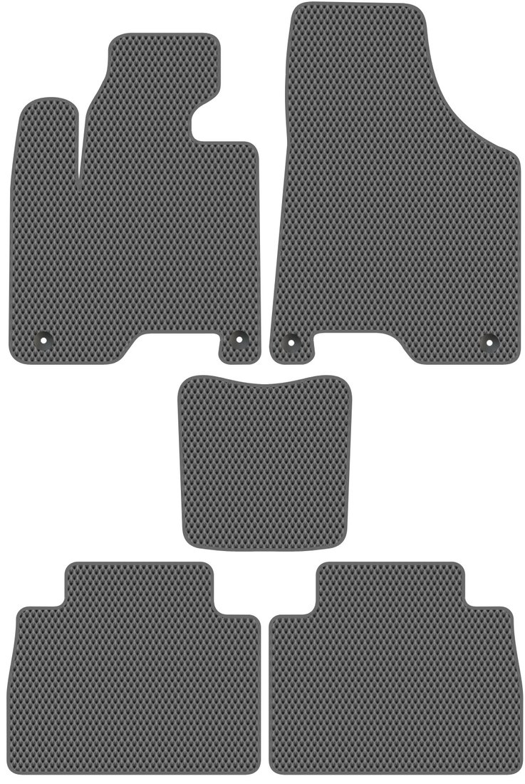 

Комплект ковриков для авто Alicosta GAC GS8 I (suv / J2F5, J2F5B) 2016 - Н.В. (серый, ромб)