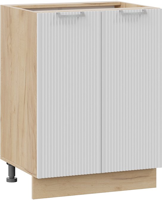 

Шкаф напольный Трия Кимберли 1Н6 (дуб крафт золотой/сноу)