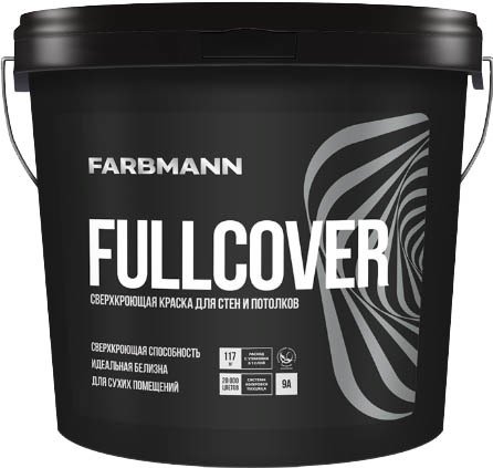 

Краска Farbmann Fullcover (база A, 9 л)