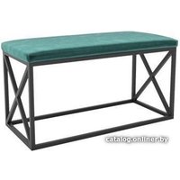 Банкетка Hype Mebel Куб (черный/зеленый)