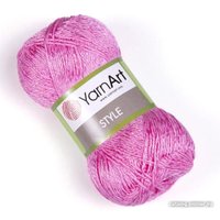 Пряжа для вязания Yarnart Style 665 50 г 185 м (розовый)