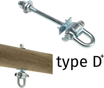 KBT сквозной тип D+ М12 140 мм 811.004.010.001