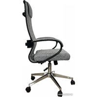 Офисное кресло SitUp Michael chrome (ткань Gray/Gray) в Мозыре