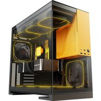 Корпус Geometric Future Model 5 5FAN (черный/желтый)