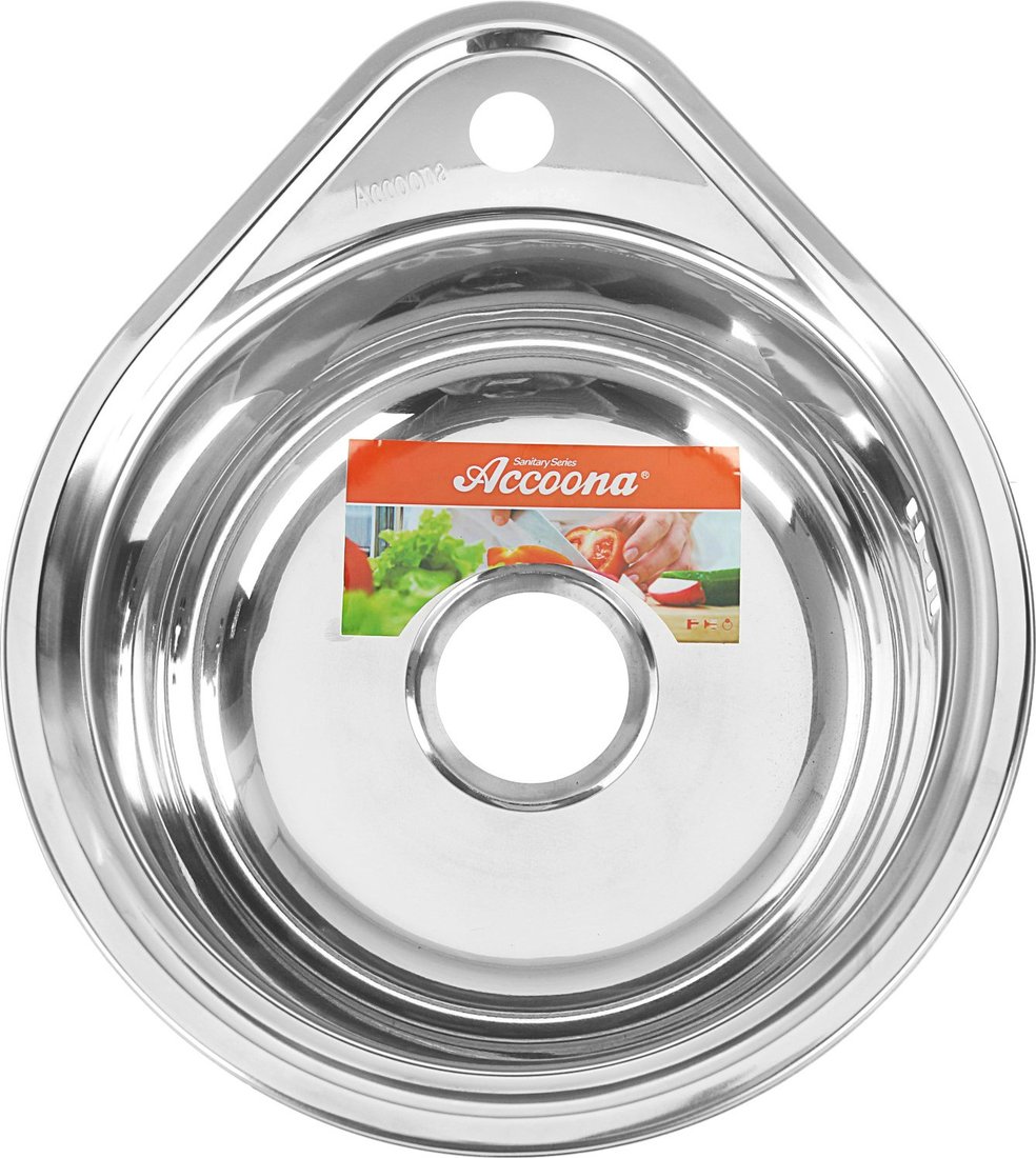 Кухонная мойка Accoona AB4539 3303711 (глянец)