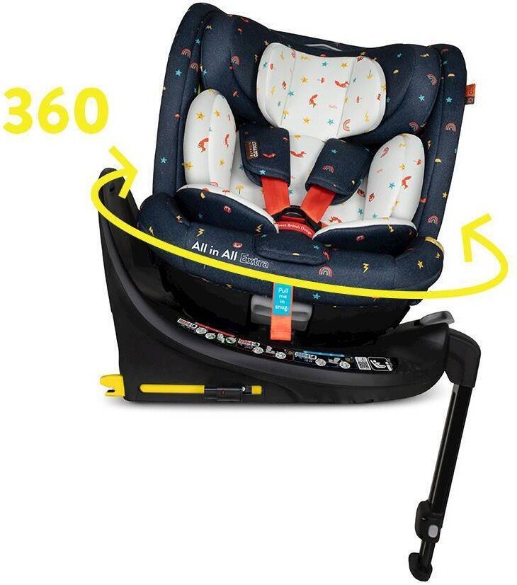 Детское автокресло Cosatto All in All Extra I-Size 360 (doodle days)