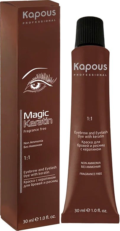 

Краска Kapous Magic Keratin 605 коричневый 30 мл