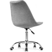 Офисное кресло Woodville Kolin (серый/хром)