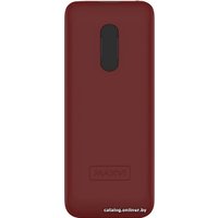 Кнопочный телефон Maxvi C20 (винный красный)