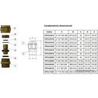 Фитинг APE Ниппель 16x1/2" [3701L01216]