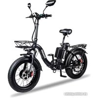 Электровелосипед Minako F11 Dual 001201 (черный)