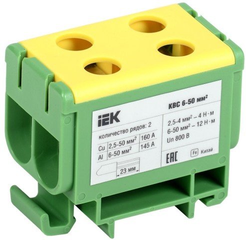 

Клемма IEK YZN23-050-K52