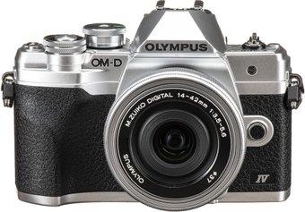 Olympus OM-D E-M10 Mark IV Kit 14-42mm (серебристый)
