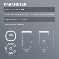 Автомобильное зарядное LDNIO C106